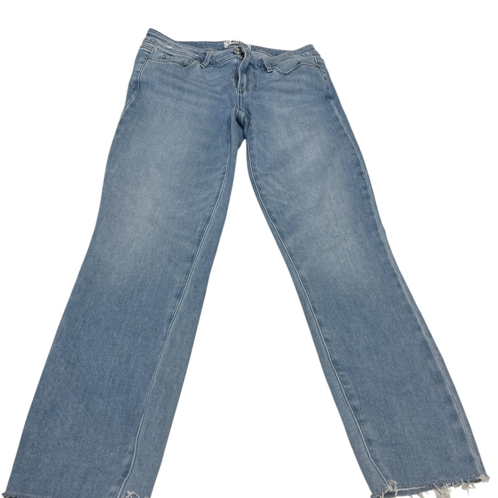 PAIGE Light Blue Ankle & Cropped Jeans